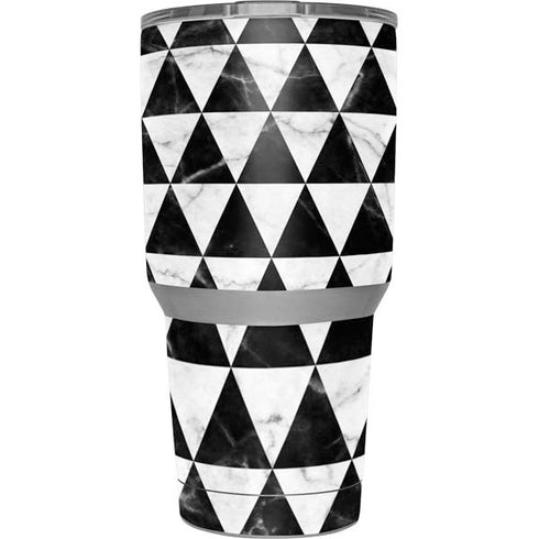Geometric Marble Yeti 30oz Rambler Tumbler Skin
