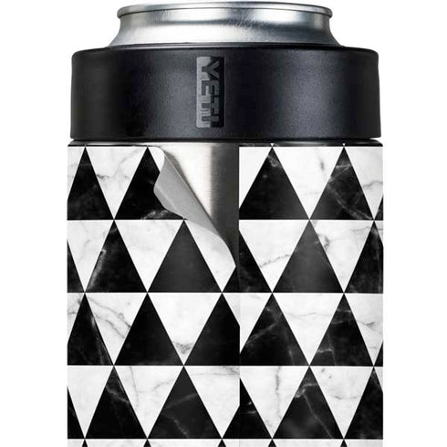 Geometric Marble Yeti Colster Can Insulator Skin