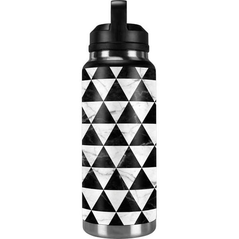 Geometric Marble YETI Rambler 36oz Bottle Skin