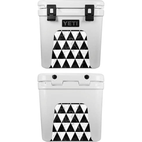 Geometric Marble YETI Roadie 24 Hard Cooler Skin