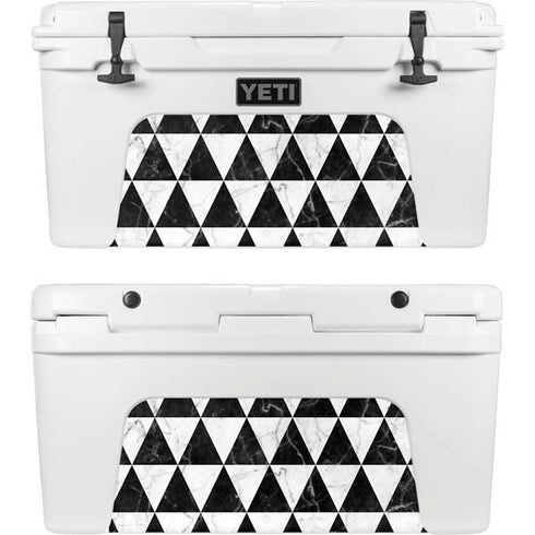 Geometric Marble YETI Tundra 75 Hard Cooler Skin