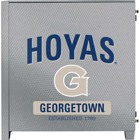 Georgetown University Established 1789 Corsair 4000D Tempered Glass Mid-Tower ATX Case Skin