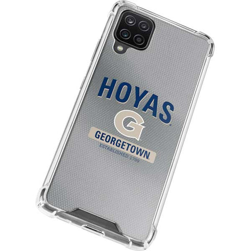 Georgetown University Established 1789 Galaxy A12 Clear Case