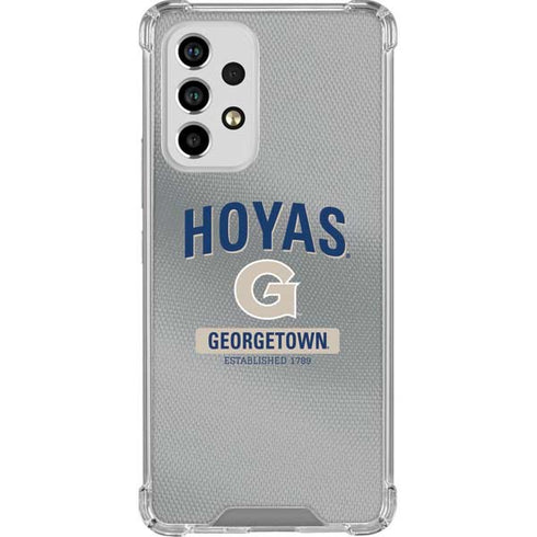 Georgetown University Established 1789 Galaxy A53 5G Clear Case