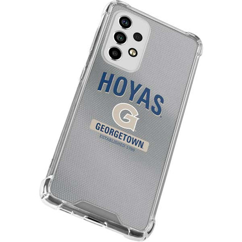 Georgetown University Established 1789 Galaxy A53 5G Clear Case