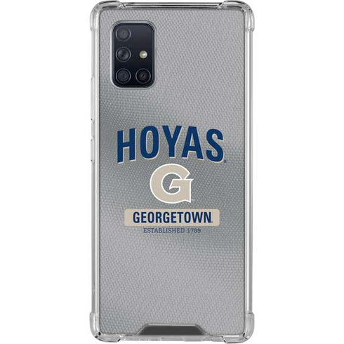 Georgetown University Established 1789 Galaxy A71 5G Clear Case