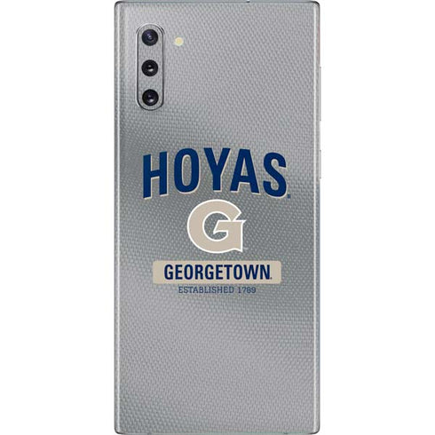 Georgetown University Established 1789 Galaxy Note 10 Skin