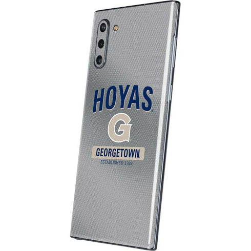 Georgetown University Established 1789 Galaxy Note 10 Skin