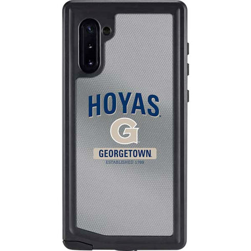 Georgetown University Established 1789 Galaxy Note 10 Waterproof Case