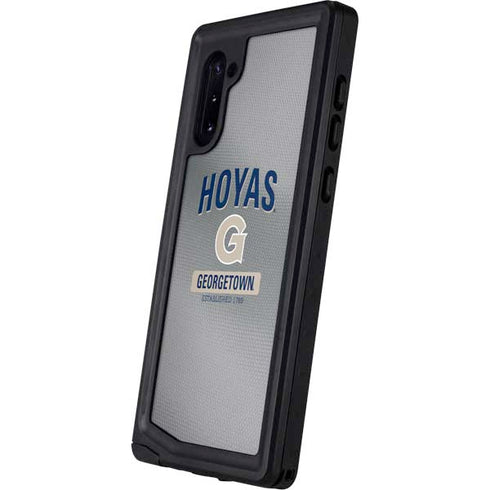 Georgetown University Established 1789 Galaxy Note 10 Waterproof Case