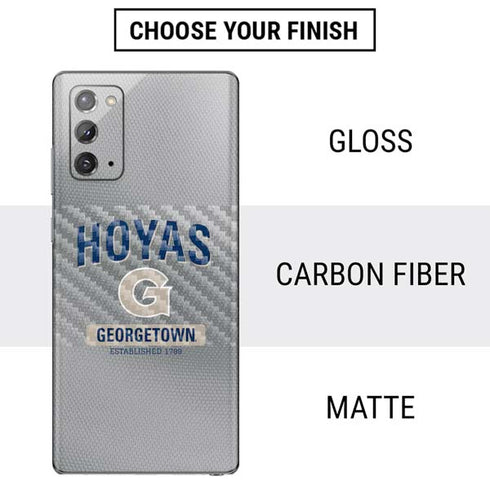 Georgetown University Established 1789 Galaxy Note20 5G Skin