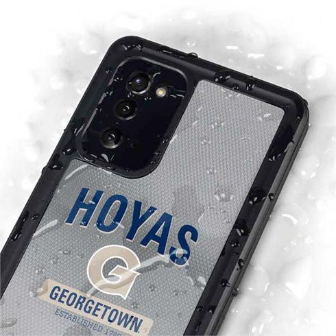 Georgetown University Established 1789 Galaxy Note20 5G Waterproof Case