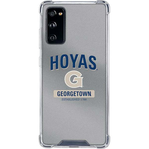 Georgetown University Established 1789 Galaxy S20 FE Clear Case