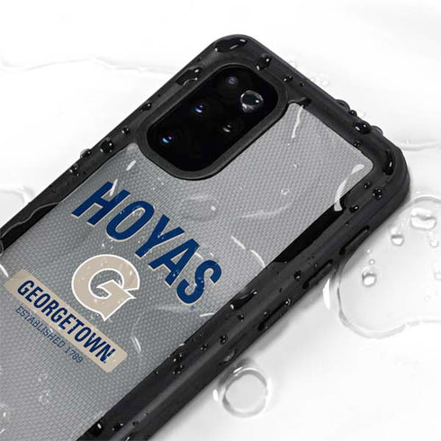 Georgetown University Established 1789 Galaxy S20 Plus Waterproof Case