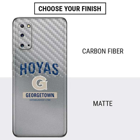 Georgetown University Established 1789 Galaxy S20 Skin
