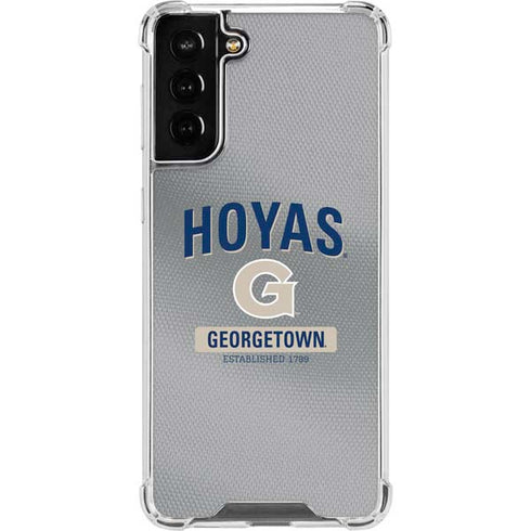 Georgetown University Established 1789 Galaxy S22 Plus Clear Case