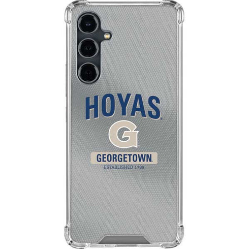 Georgetown University Established 1789 Galaxy S23 FE Clear Case
