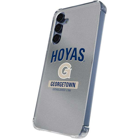 Georgetown University Established 1789 Galaxy S24 Clear Case