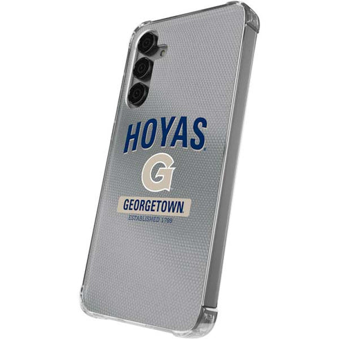 Georgetown University Established 1789 Galaxy S24 Plus Clear Case