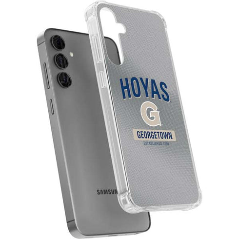 Georgetown University Established 1789 Galaxy S24 Plus Clear Case