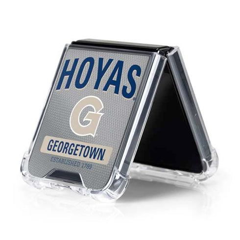 Georgetown University Established 1789 Galaxy Z Flip5 5G Clear Case