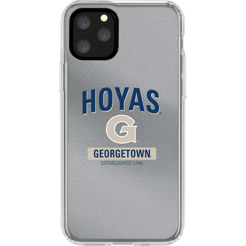 Georgetown University Established 1789 iPhone 11 Pro Clear Case