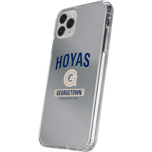 Georgetown University Established 1789 iPhone 11 Pro Clear Case