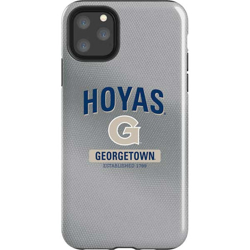 Georgetown University Established 1789 iPhone 11 Pro Max Impact Case