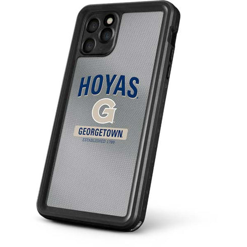 Georgetown University Established 1789 iPhone 11 Pro Waterproof Case