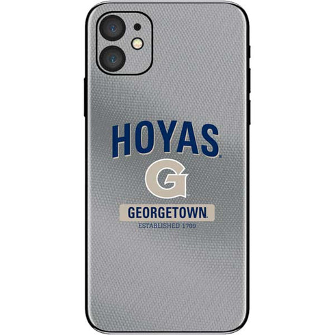 Georgetown University Established 1789 iPhone 11 Skin