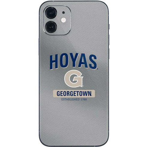 Georgetown University Established 1789 iPhone 12 Mini Skin