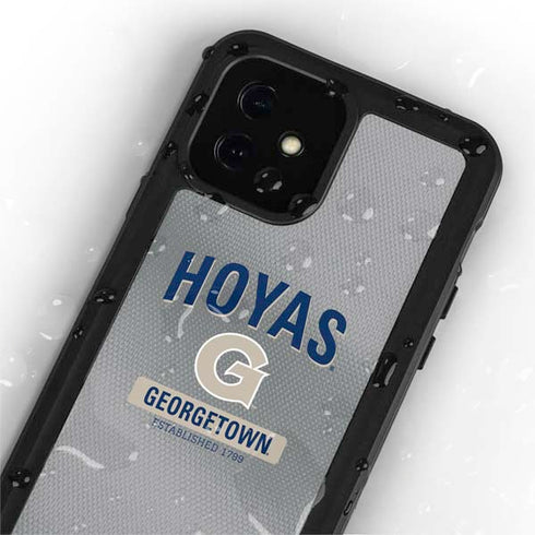 Georgetown University Established 1789 iPhone 12 Mini Waterproof Case