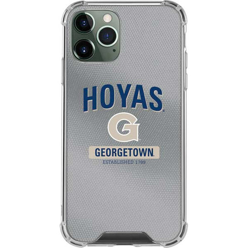 Georgetown University Established 1789 iPhone 12 Pro Clear Case