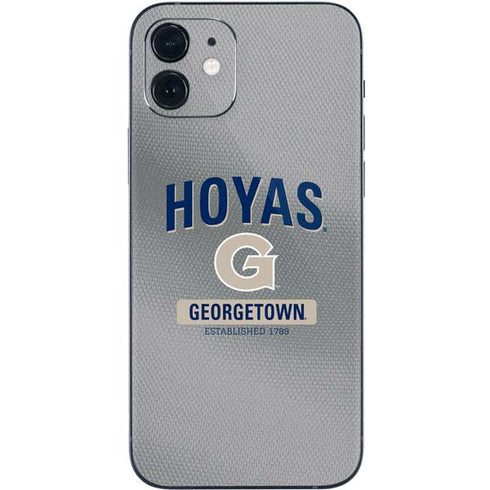 Georgetown University Established 1789 iPhone 12 Skin