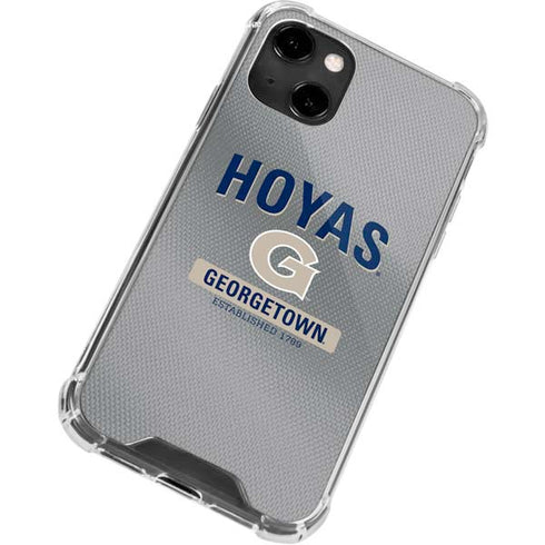 Georgetown University Established 1789 iPhone 14 Clear Case