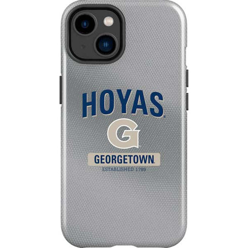 Georgetown University Established 1789 iPhone 14 Plus Impact Case