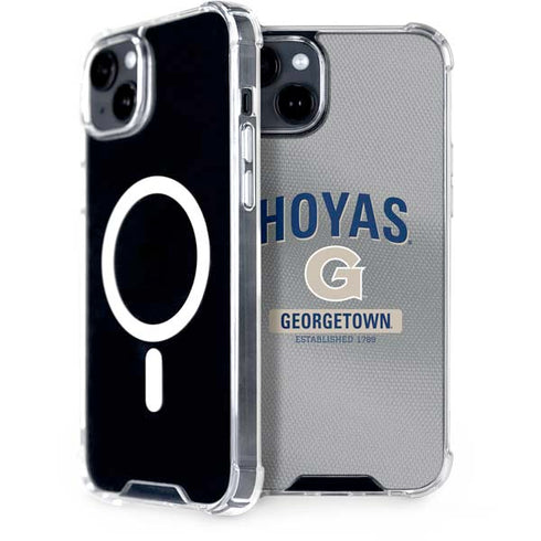Georgetown University Established 1789 iPhone 15 Plus MagSafe Case