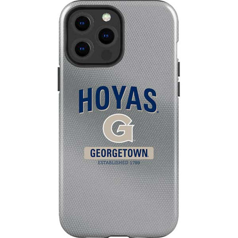 Georgetown University Established 1789 iPhone 15 Pro Max Impact Case