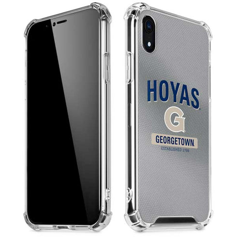 Georgetown University Established 1789 iPhone XR Clear Case