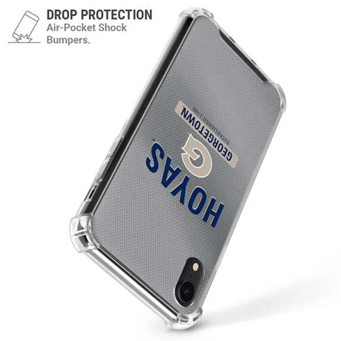 Georgetown University Established 1789 iPhone XR Clear Case