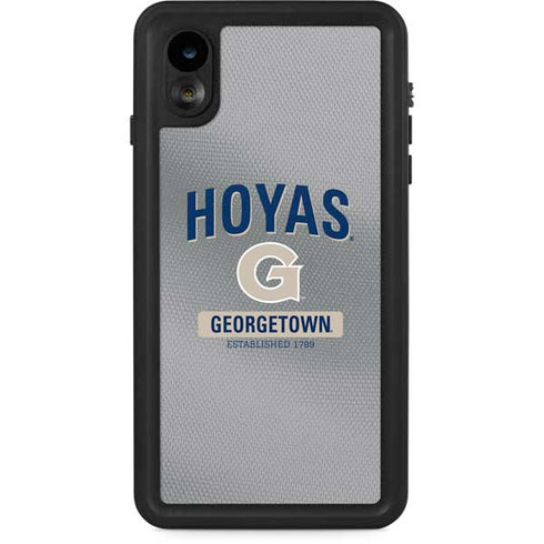 Georgetown University Established 1789 iPhone XR Waterproof Case