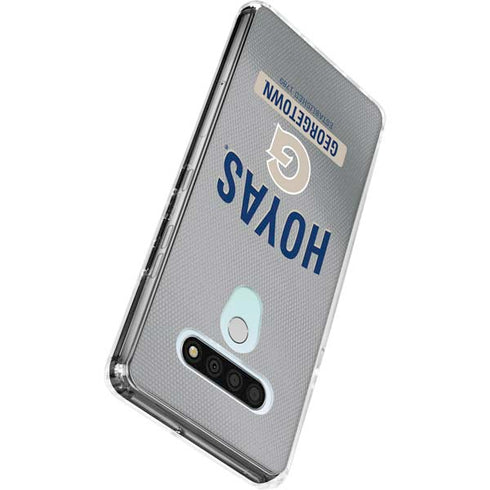 Georgetown University Established 1789 LG Stylo 6 Clear Case