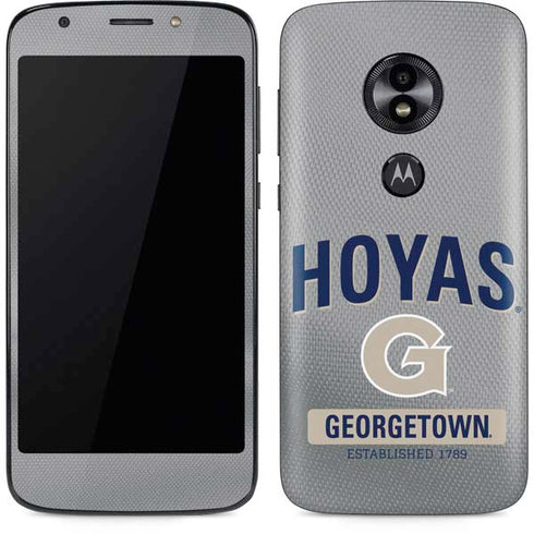 Georgetown University Established 1789 Moto E5 Play Skin