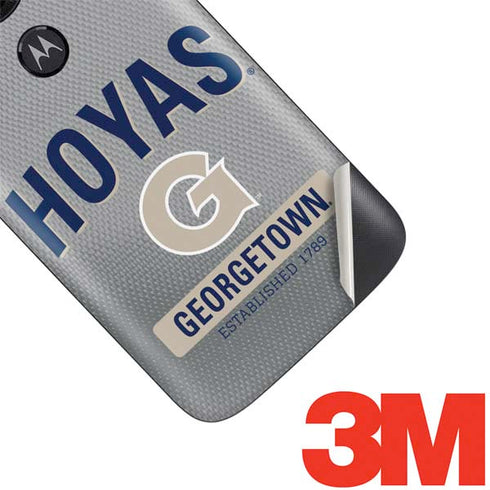Georgetown University Established 1789 Moto E5 Play Skin