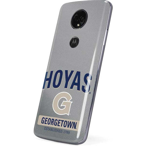 Georgetown University Established 1789 Moto E5 Plus Skin