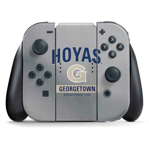 Georgetown University Established 1789 Nintendo Switch (2017-2021) Joy-Con Controller Skin