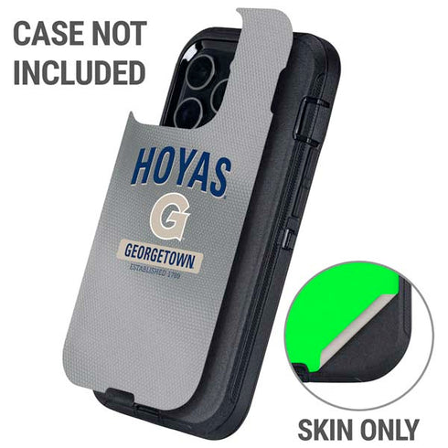 Georgetown University Established 1789 Otterbox Defender iPhone Skin
