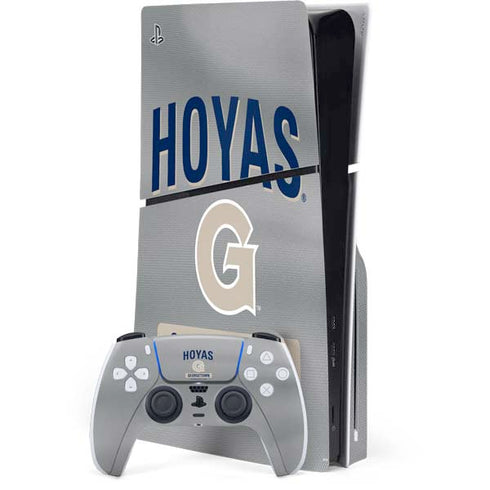 Georgetown University Established 1789 PS5 Slim Disk Bundle Skin