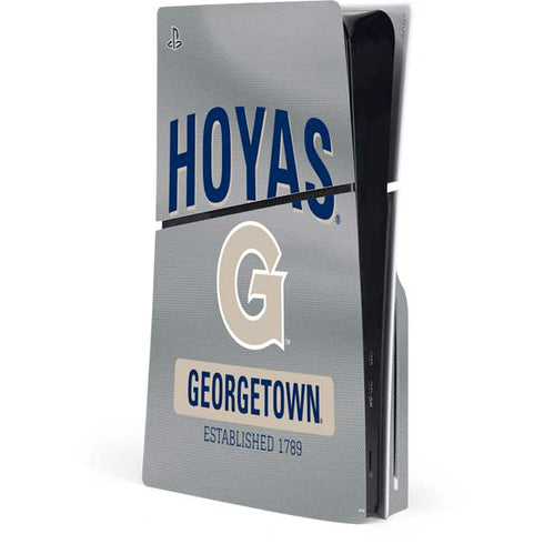 Georgetown University Established 1789 PS5 Slim Disk Console Skin