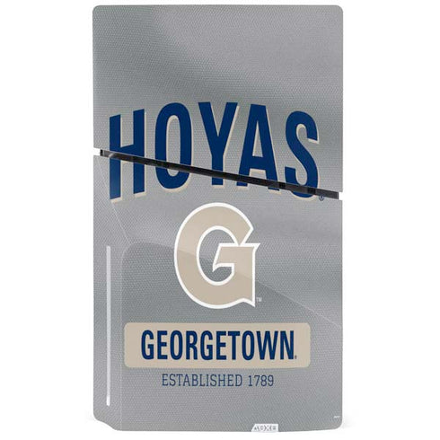 Georgetown University Established 1789 PS5 Slim Disk Console Skin